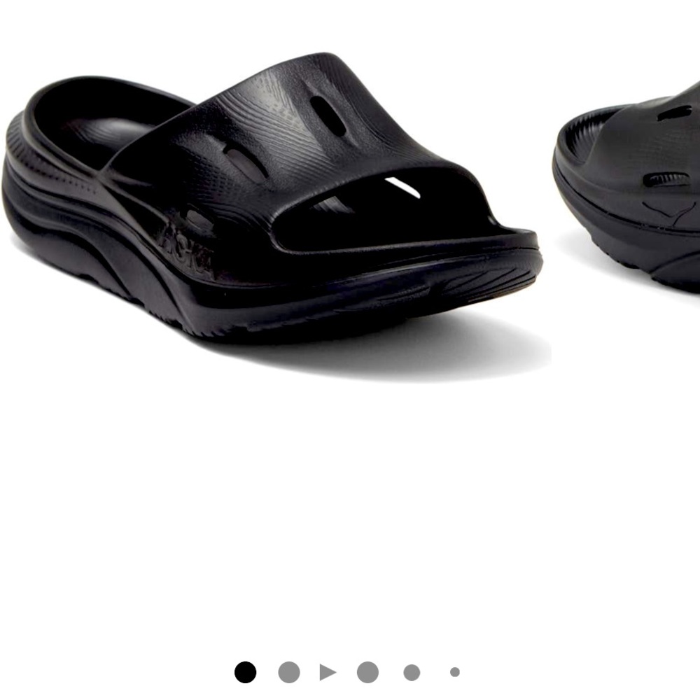 Hoka gender inclusive ORA recovery slide 3 black - size 11
